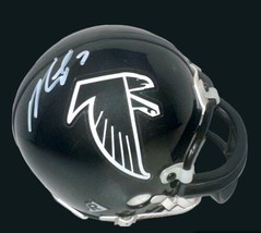 Michael Vick Autographed Signed Throwback Atlanta Falcons Mini Helmet w/COA - £78.68 GBP