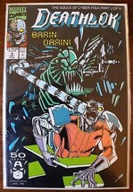 Deathlok #4 Brain Drain! (1991, Marvel) Comics, The Souls of Cyber-Folk Part 3  - £3.19 GBP