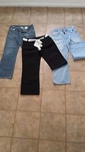 Lot 3 pair size 8 Banana Republic, Lucky Jeans, Lucky Easy Rider Boot Cut - $79.00