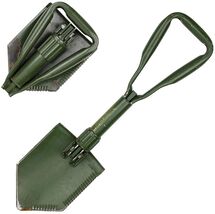 German Military Issue Tri-fold Shovel Entrenching Tool Steel Construction  - €41,23 EUR