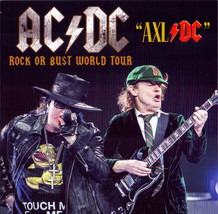 AC/DC With Axl Rose Live in Belgium 2016 CD May 16, 2016 Plus Bonus DVD Rare  - £19.98 GBP