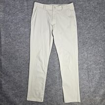 Rhone Pants Mens 32 Light Gray Commuter Stretch Chino Dress Golf Style 1... - $37.61