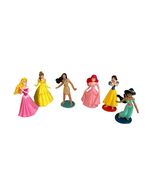 Disney Princess PVC Figure Lot Aurora Belle Pocahontas Ariel Snow White Jasmine - $16.20