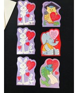 Lot of 6 Vintage Valentine Cards with Envelopes Ambassador Cards - $12.00