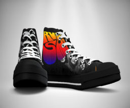 Rubber Soul Printed Canvas Sneakers SHoes - £31.87 GBP+