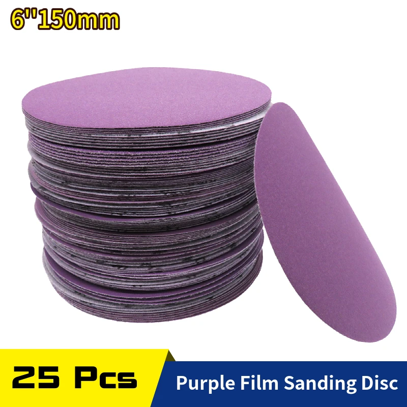 25 Pack Sanding Disc 6 Inch Hook Loop 60-10000 Grit Sandpaper for  niture Finish - £75.97 GBP