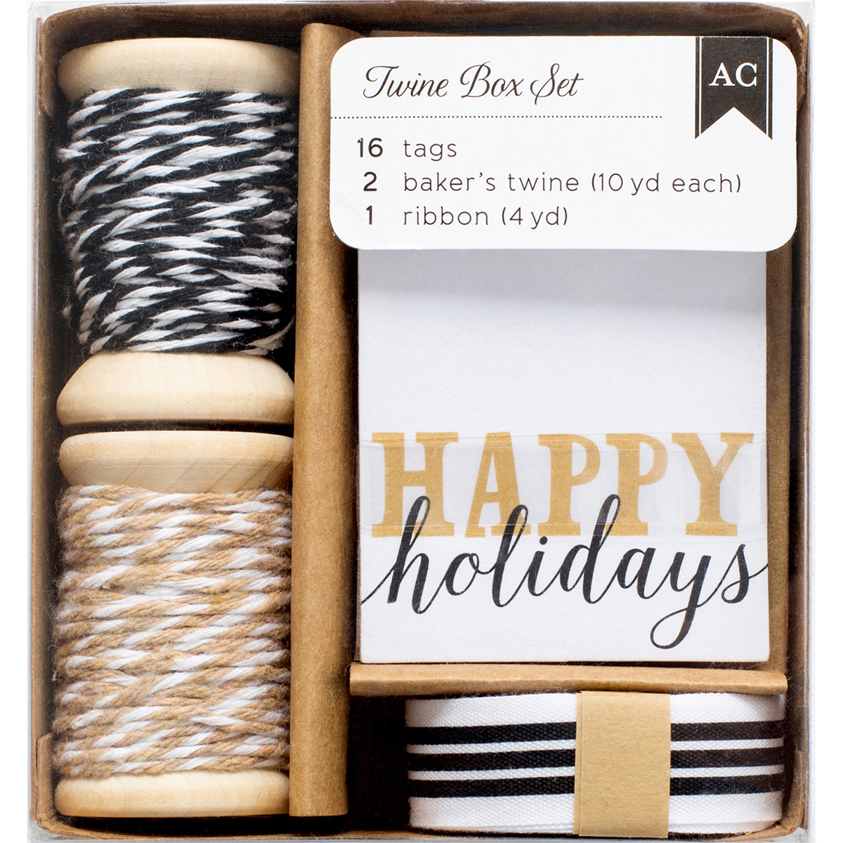 Twe Boxes Black White And Kraft - $27.06