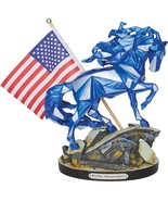 Enesco Trail of Painted Ponies Wild Blue Remembering 9/11 Figurine - £70.05 GBP