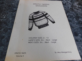 Strictly Saddle Shoulders Volume II by Mary Moeggenborg - £2.35 GBP