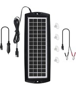 Sunway Solar Car Battery Trickle Charger &amp; Maintainer 12V Solar Panel Po... - $1,011.93 MXN