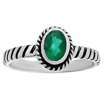 Wedding Gift Chrome Diopside Gemstone 925 Silver Ring Handmade Jewelry Ring - £5.84 GBP