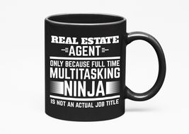 Make Your Mark Design Multitasking Ninja. Cool, Black 11oz Ceramic Mug - £17.00 GBP+