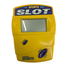 Radica Sports Slot Handheld Electronic Game Yellow Model 3470 Tested Wor... - $12.88