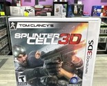 Tom Clancy&#39;s Splinter Cell 3D (Nintendo 3DS, 2011) CIB Complete Tested! - $14.54
