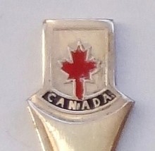 Collector Souvenir Spoon Canada Maple Leaf Vintage - £3.98 GBP