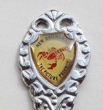 Collector Souvenir Spoon Canada New Brunswick Lobster Picture Province - £3.95 GBP