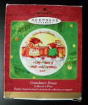 Hallmark Keepake Christmas Ornament 2000 Grandma&#39;s House Collector&#39;s Pla... - $6.99