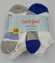 Boys Socks Multi-Colored M - Cat &amp; Jack 10 Pairs - £5.68 GBP