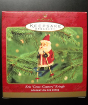 Hallmark Keepsake Christmas Ornament 2000 Kris Cross Country Kringle Boxed - £6.38 GBP