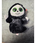 TY Beanie Boos Grimm The Halloween Reaper w/Sickle 6” Plush NWT - $334.26 MXN