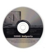 5000 Sniparts (PC-CD, 1999) for Windows 3.1/95/98/NT - NEW CD in SLEEVE - $3.98