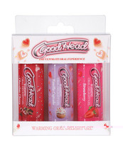 GoodHead Warming Oral Delight Gel 3-pack 2 oz each Delicious Lickable Flavors - £18.72 GBP