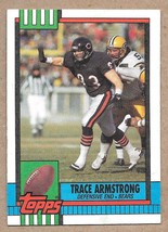 1990 Topps #380 Trace Armstrong Chicago Bears - £1.24 GBP