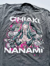 Danganronpa Chisaki Nanamia Black T-shirt Womens Size medium Mens Small ... - £15.56 GBP