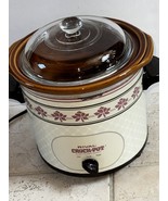 Rival Crock Pot 3.5 Qt Model 3150/2 Slow Cooker Glass Lid Removable Crock - $75.37 CAD