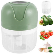 250 ML Electric Garlic Mincer USB Charging Garlic Chopper Mini Food Proc... - £30.68 GBP