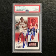 2016 Panini Contenders #7 Victor Oladipo Signed Card AUTO PSA/DNA Slabbed Indian - £104.54 GBP