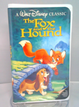 VHS Walt Disney The Fox and the Hound Black Diamond Classics  Vintage Un... - £5.17 GBP