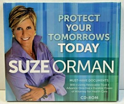 Suze Orman - Protect Your Tomorrows Today CD-ROM Software Mac, XP, and Vista - £10.43 GBP