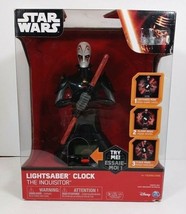 Star Wars Inquisitor Lightsaber Teaching Clock Ages 4+ Light Saber New Toy Boys - £32.13 GBP