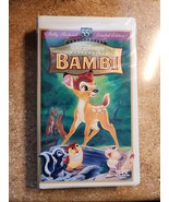 Bambi: 55th Anniversary Walt Disney&#39;s Masterpiece (VHS, Limited Edition) - $13.52 CAD