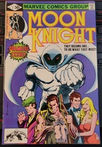 Moon Knight #1, 1980 Marvel NEAR MINT with odd printing defect.  - $65.00