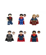 Superman and Superboy Supergirl Minifigures Superman Movie Sets - $316.70 MXN
