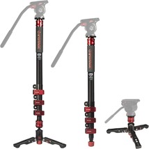 Professional 71&quot; Aluminum Telescoping Video Monopods From Ifootage, Comp... - £144.65 GBP
