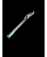 Vintage 1992 Comstock Pewter Wizard Wand Crystal Rod Globe Gemstones READ - $40.00