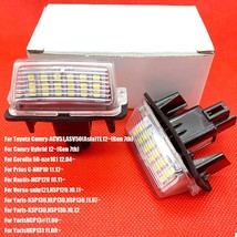 R license light for toyota camry 50 plate lights number fit for peugeot for citroen 207 thumb200