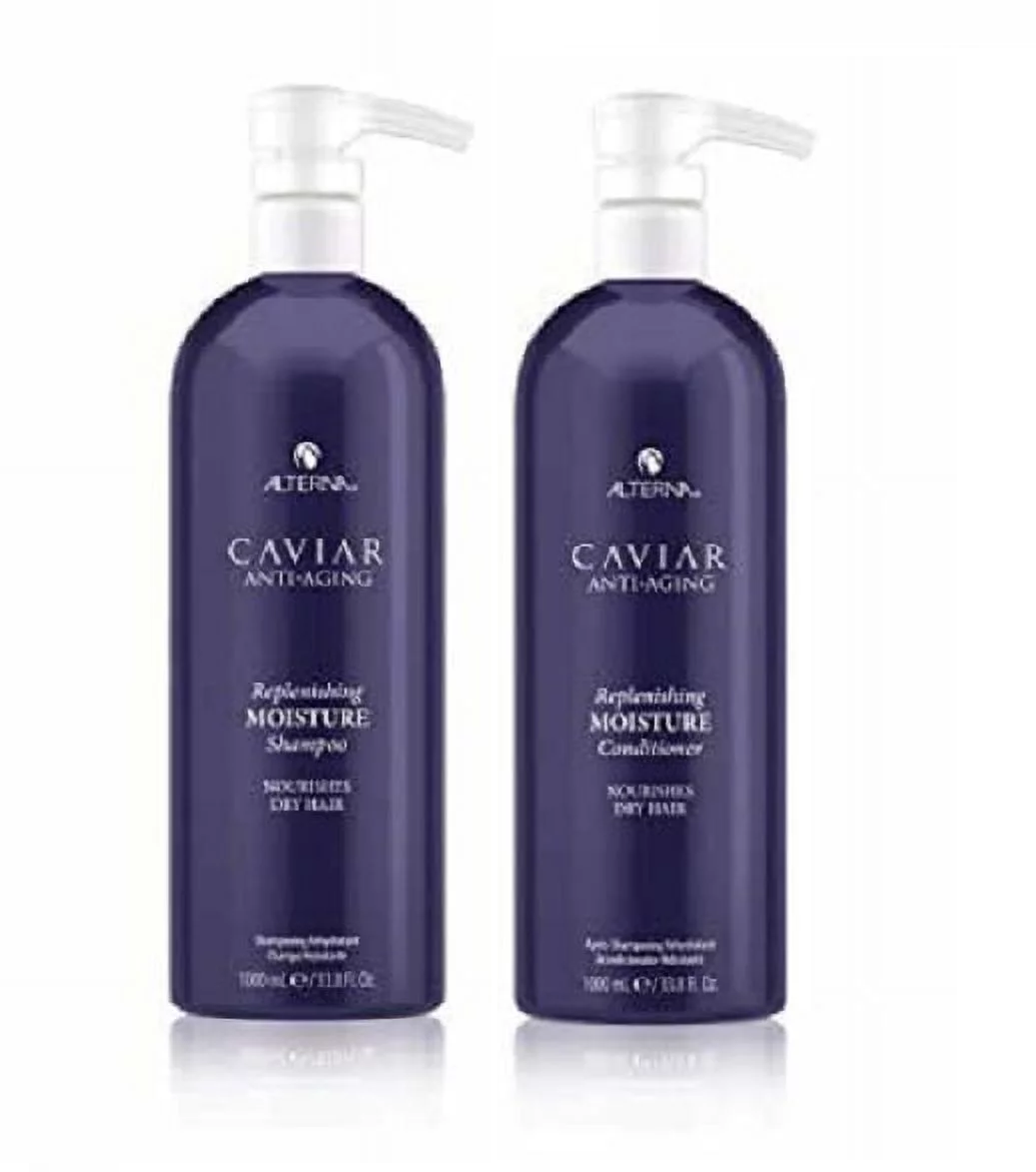 Alterna Caviar Replenishing Moisture Shampoo & Conditioner Liter DUO - $90.00