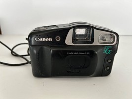 Canon Snappy LX 35mm Point &amp; Shoot Film Camera With Strap/ Missing battery plate - £14.34 GBP