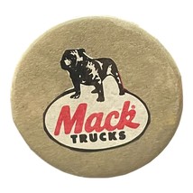 Mack Trucks Logo Button 1980s Pinback Promo 2 Inch - £6.35 GBP