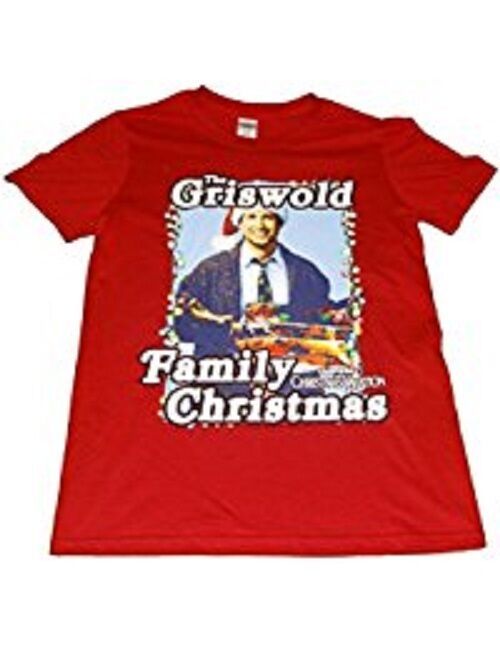 Primary image for Nat'l Lampoon's Christmas Vacation Griswold Men's Med Women's Red T-Shirt New