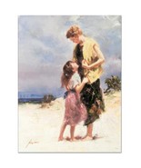 Pino &quot;Tenderness&quot; 40x30 Beach scene Giclee on Canvas Hand signed/Numbere... - £1,169.47 GBP