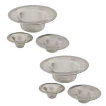 Lot of 2 Everbilt Mesh Sink Drain Strainer Stainless Steel 3 Sizes (3/Pack) - $12.05