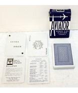Aviator 914 Poker Size Playing Cards Complete in Box ~ Nice - $13.64 CAD