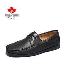 Men Shoes Fashion Autumn Loafers Shoes Men Comfy High Quality Leather Drive Foot - £38.72 GBP