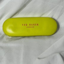 Ted Baker Eyeglass Case Yellow Orange - $20.16