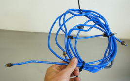 2003-2010 porsche cayenne strut air suspension line hose pipe BLUE OEM - £79.73 GBP